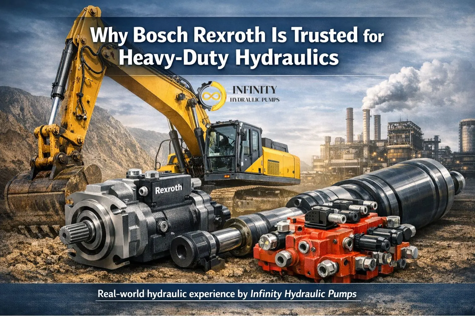 Why Bosch Rexroth Is Preferred for Heavy-Duty Hydraulic Applications