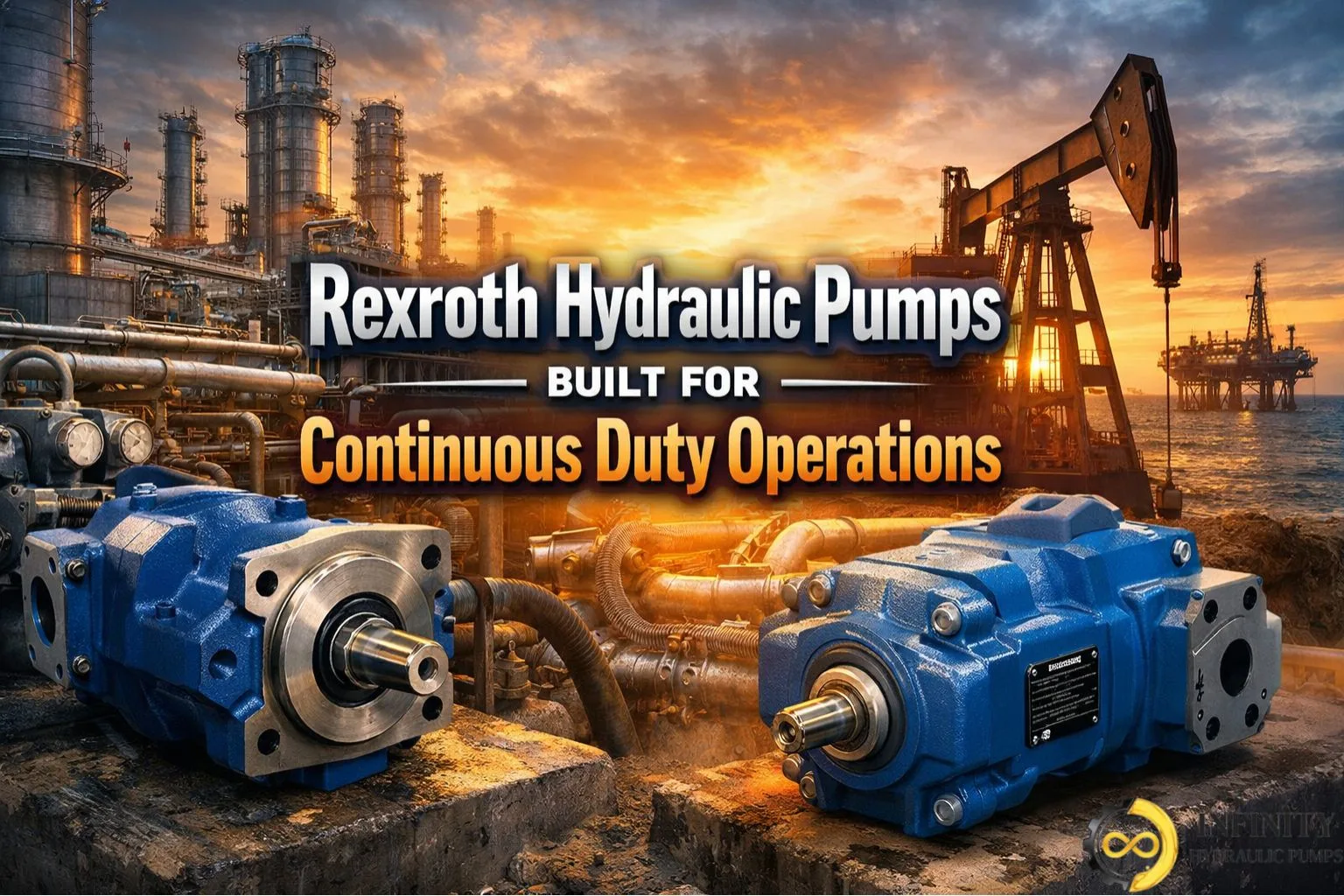 Rexroth Hydraulic Pumps for Continuous Duty Operations
