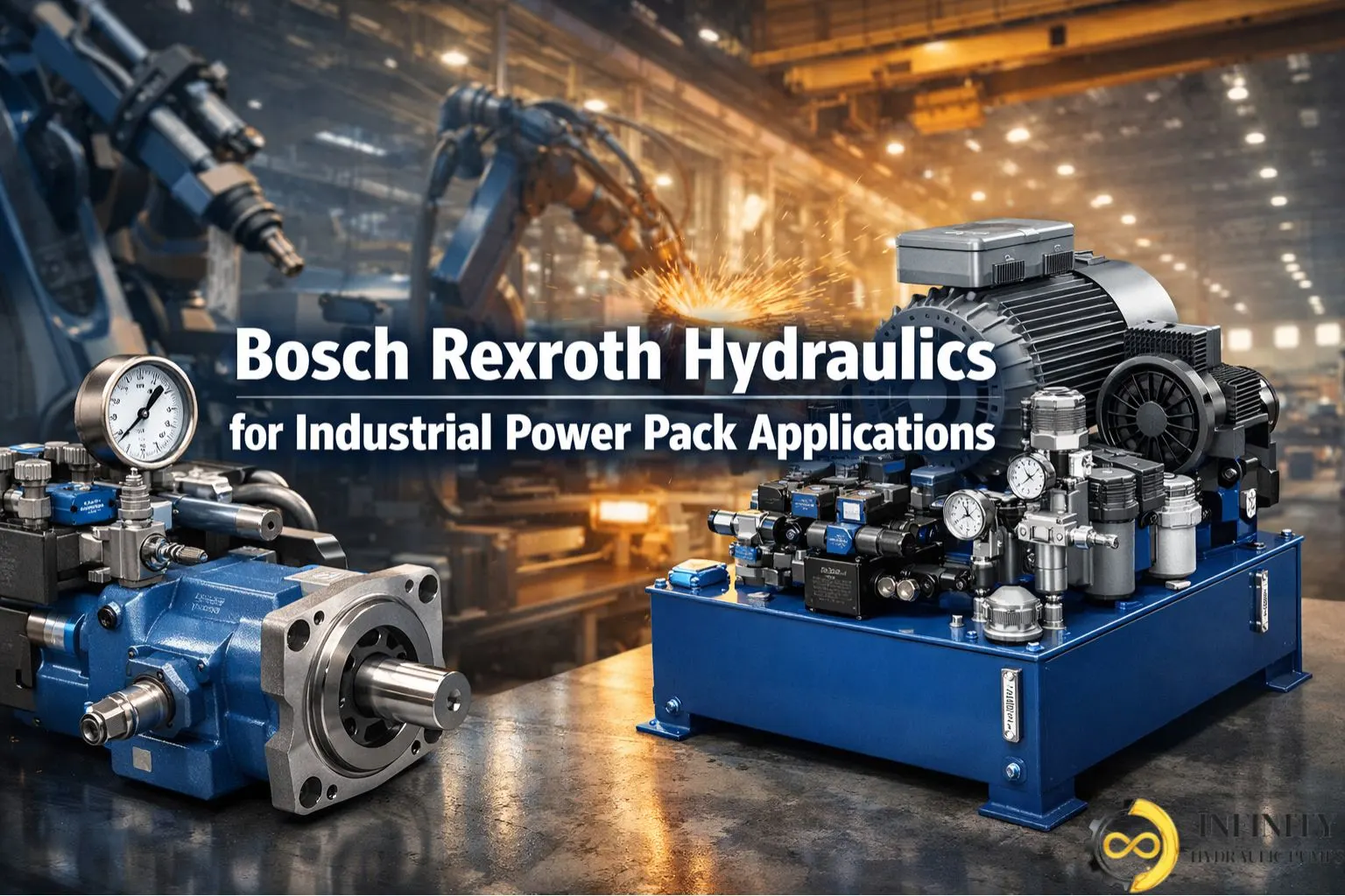 Bosch Rexroth Hydraulics for Power Pack Applications